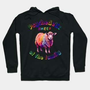 Psychedelic Sheep Of The Family Hoodie